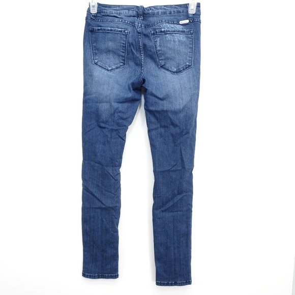 KanCan Mid-Rise Ankle Skinny Stretch Jeans 27 x 29 - Picture 9 of 11